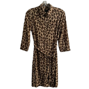 Express Leopard 🐆 Button Down Dress size 5/6